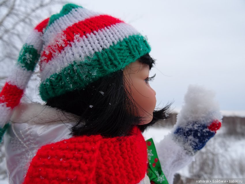 Ожидание Нового года — ООАК Paola Reina (Паола Рейна) и испанских кукол: перерисовка (фото 5)