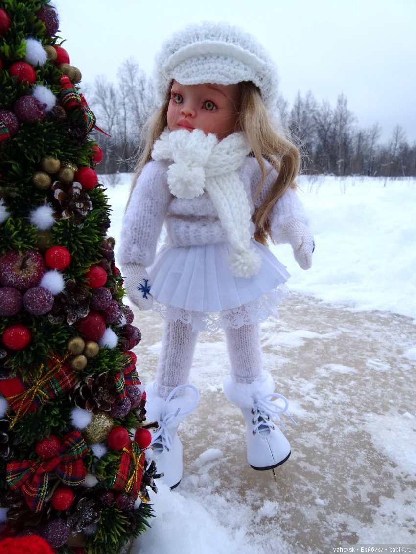 Ожидание Нового года — ООАК Paola Reina (Паола Рейна) и испанских кукол: перерисовка