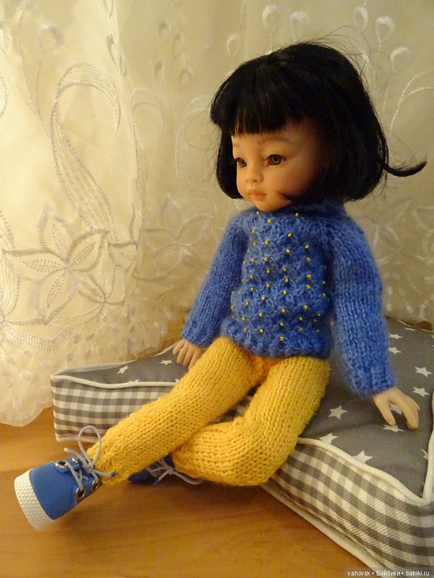 Ожидание Нового года — ООАК Paola Reina (Паола Рейна) и испанских кукол: перерисовка