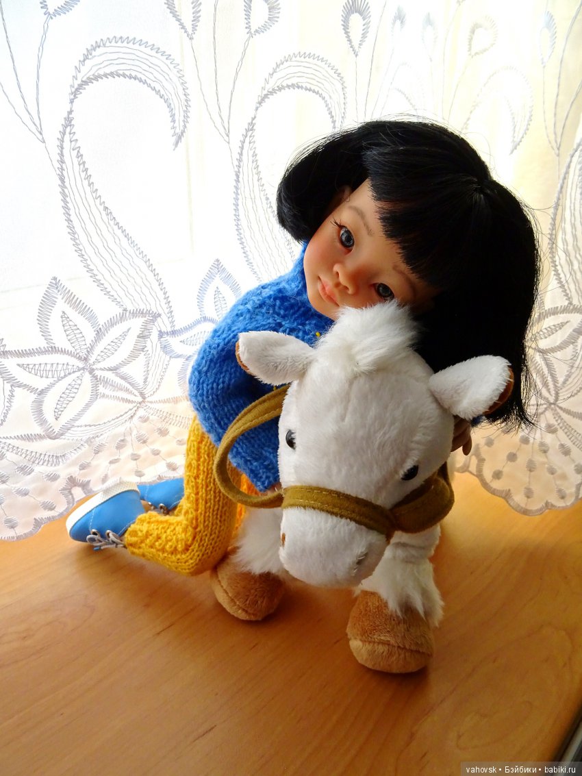 Ожидание Нового года — ООАК Paola Reina (Паола Рейна) и испанских кукол: перерисовка