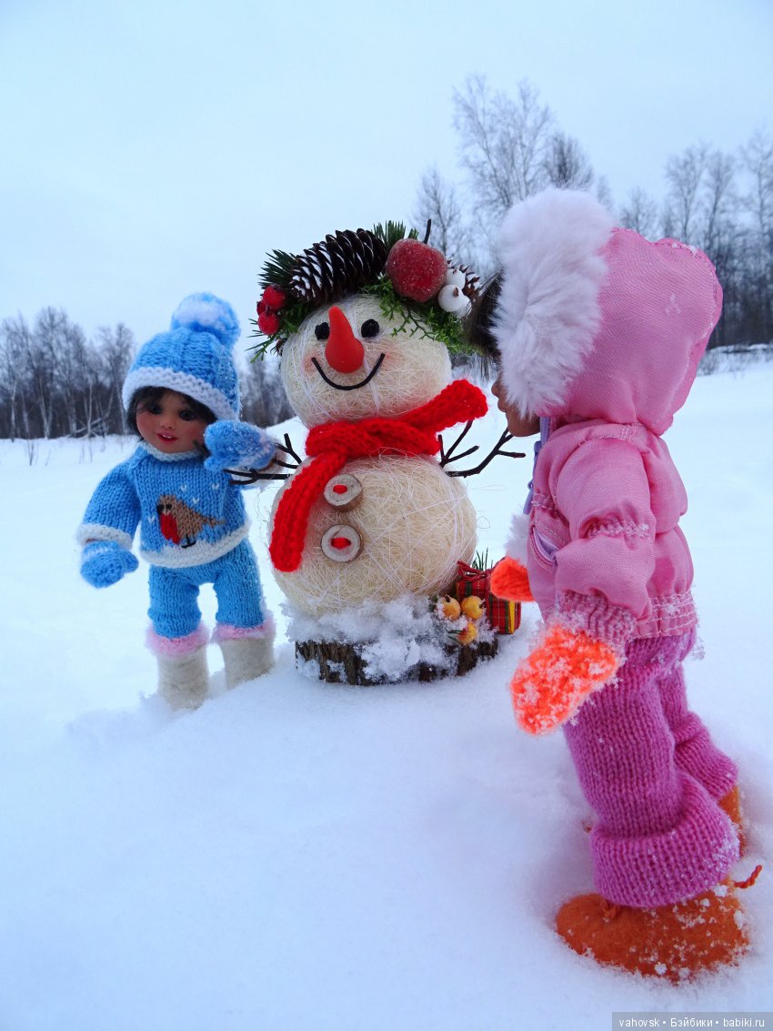 Ожидание Нового года — ООАК Paola Reina (Паола Рейна) и испанских кукол: перерисовка