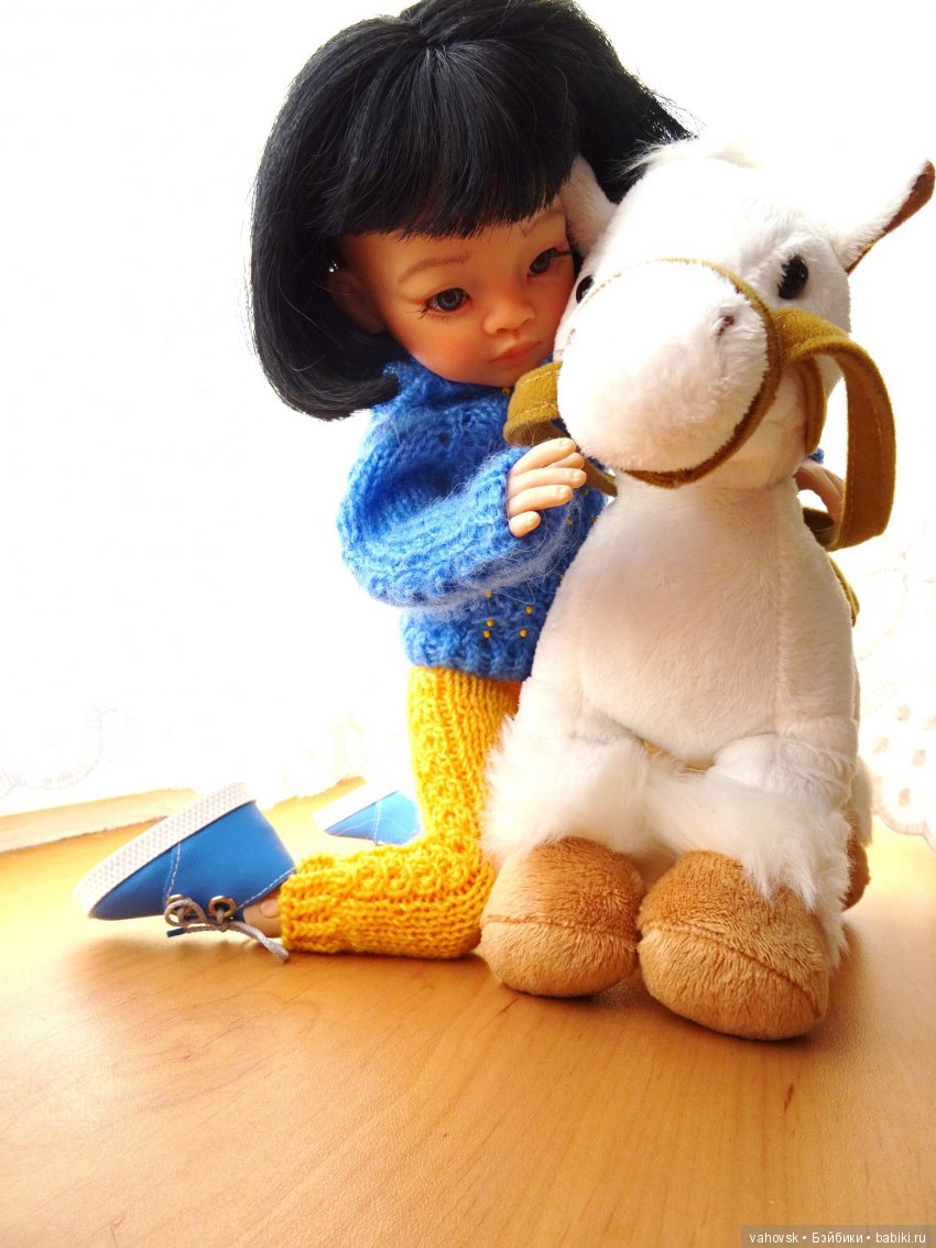 Ожидание Нового года — ООАК Paola Reina (Паола Рейна) и испанских кукол: перерисовка