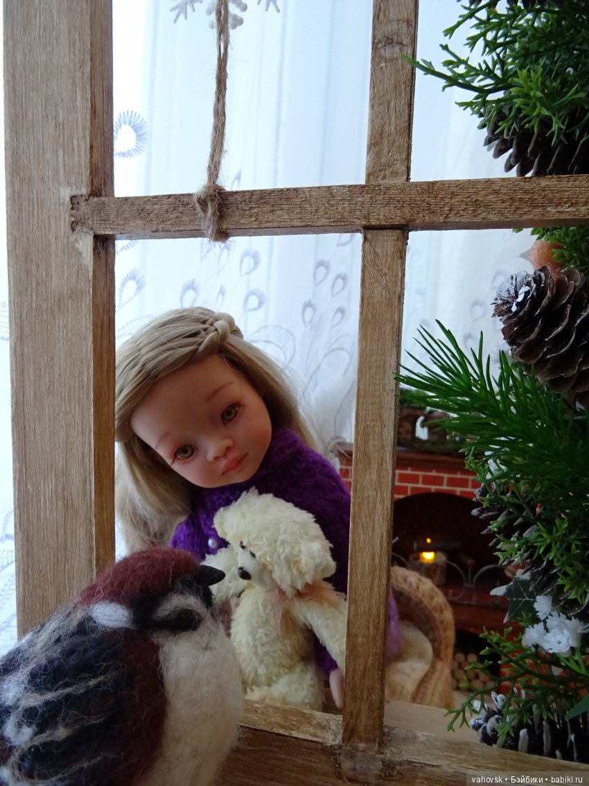 Ожидание Нового года — ООАК Paola Reina (Паола Рейна) и испанских кукол: перерисовка