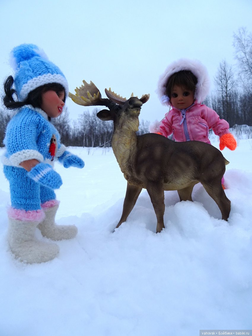 Ожидание Нового года — ООАК Paola Reina (Паола Рейна) и испанских кукол: перерисовка