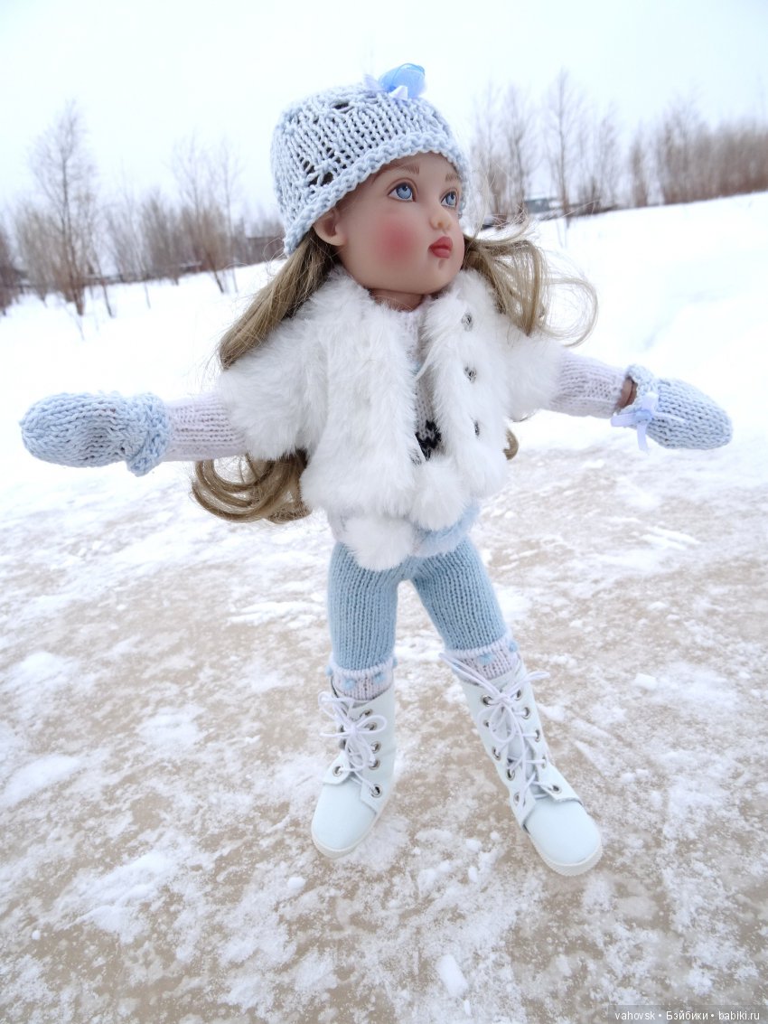 Ожидание Нового года — ООАК Paola Reina (Паола Рейна) и испанских кукол: перерисовка