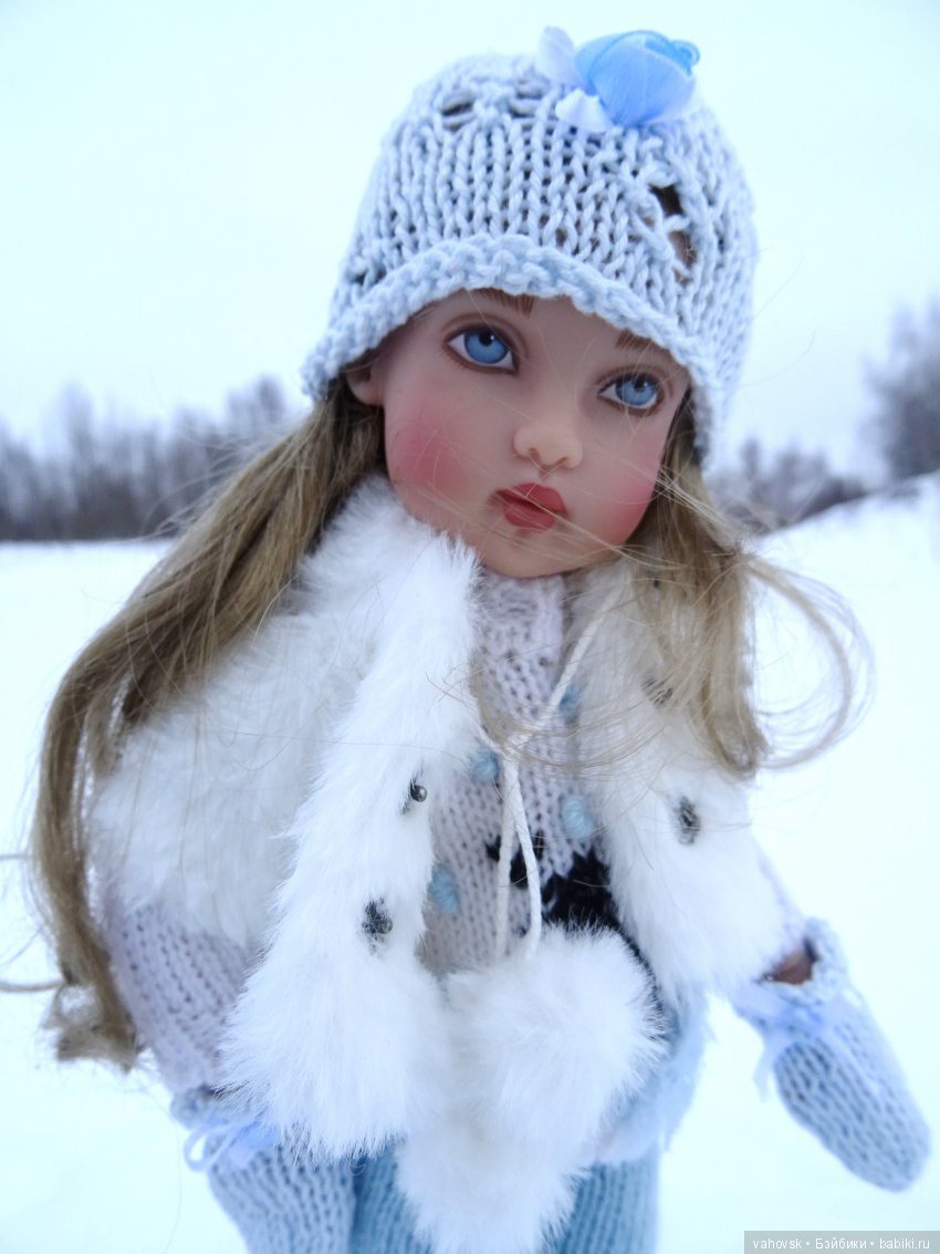 Ожидание Нового года — ООАК Paola Reina (Паола Рейна) и испанских кукол: перерисовка