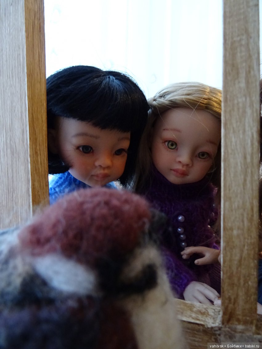 Ожидание Нового года — ООАК Paola Reina (Паола Рейна) и испанских кукол: перерисовка