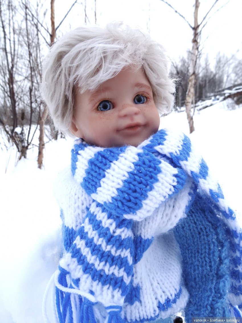 Ожидание Нового года — ООАК Paola Reina (Паола Рейна) и испанских кукол: перерисовка