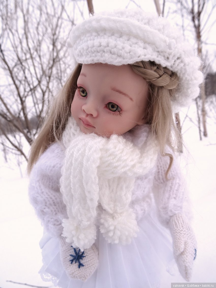 Ожидание Нового года — ООАК Paola Reina (Паола Рейна) и испанских кукол: перерисовка