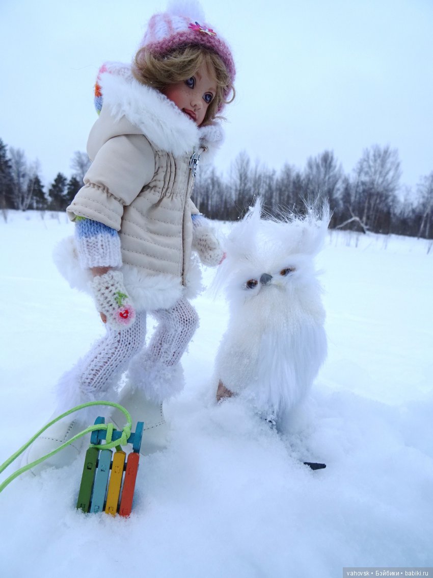 Ожидание Нового года — ООАК Paola Reina (Паола Рейна) и испанских кукол: перерисовка