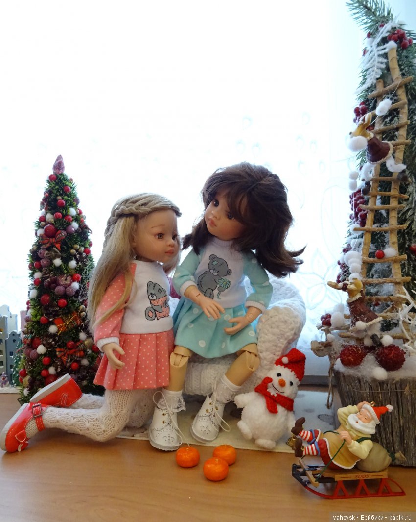Маленькие Новогоднии истории с куклами Раола Рейна