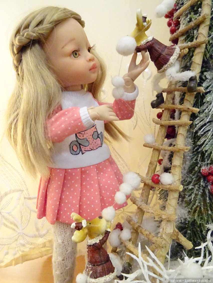 Маленькие Новогоднии истории с куклами Раола Рейна