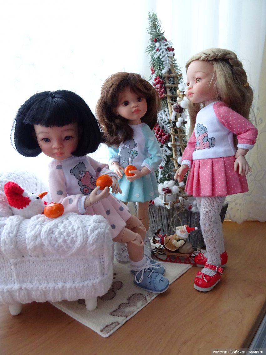 Маленькие Новогоднии истории с куклами Раола Рейна
