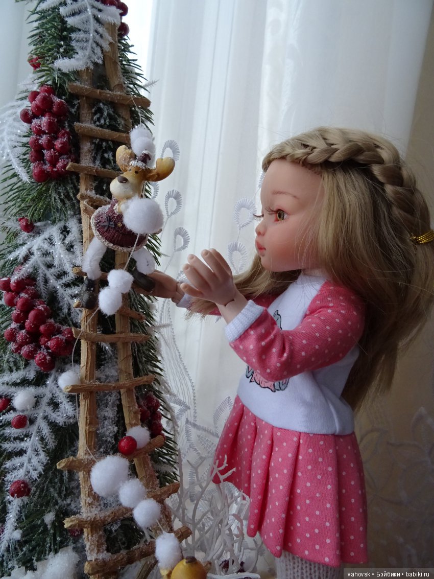 Маленькие Новогоднии истории с куклами Раола Рейна