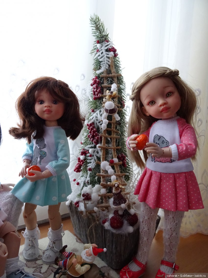 Маленькие Новогоднии истории с куклами Раола Рейна