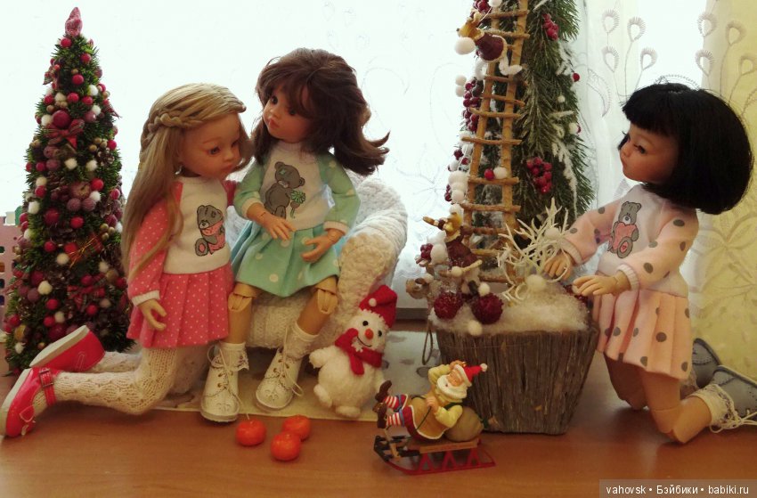 Маленькие Новогоднии истории с куклами Раола Рейна