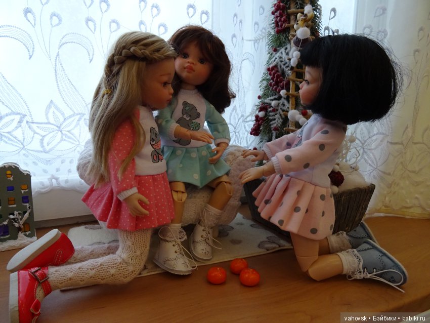 Маленькие Новогоднии истории с куклами Раола Рейна