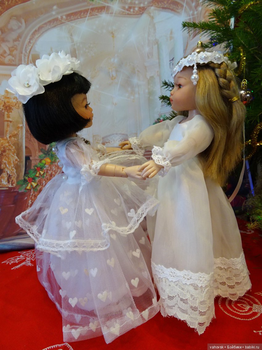 Маленькие новогодние истории с куклами Паола Рейна. Вторая часть, ПРАЗДНИЧНАЯ