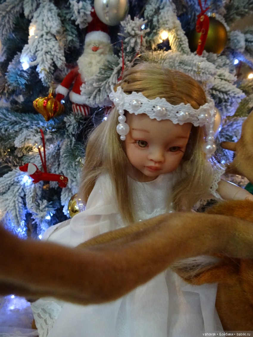 Маленькие новогодние истории с куклами Паола Рейна. Вторая часть, ПРАЗДНИЧНАЯ