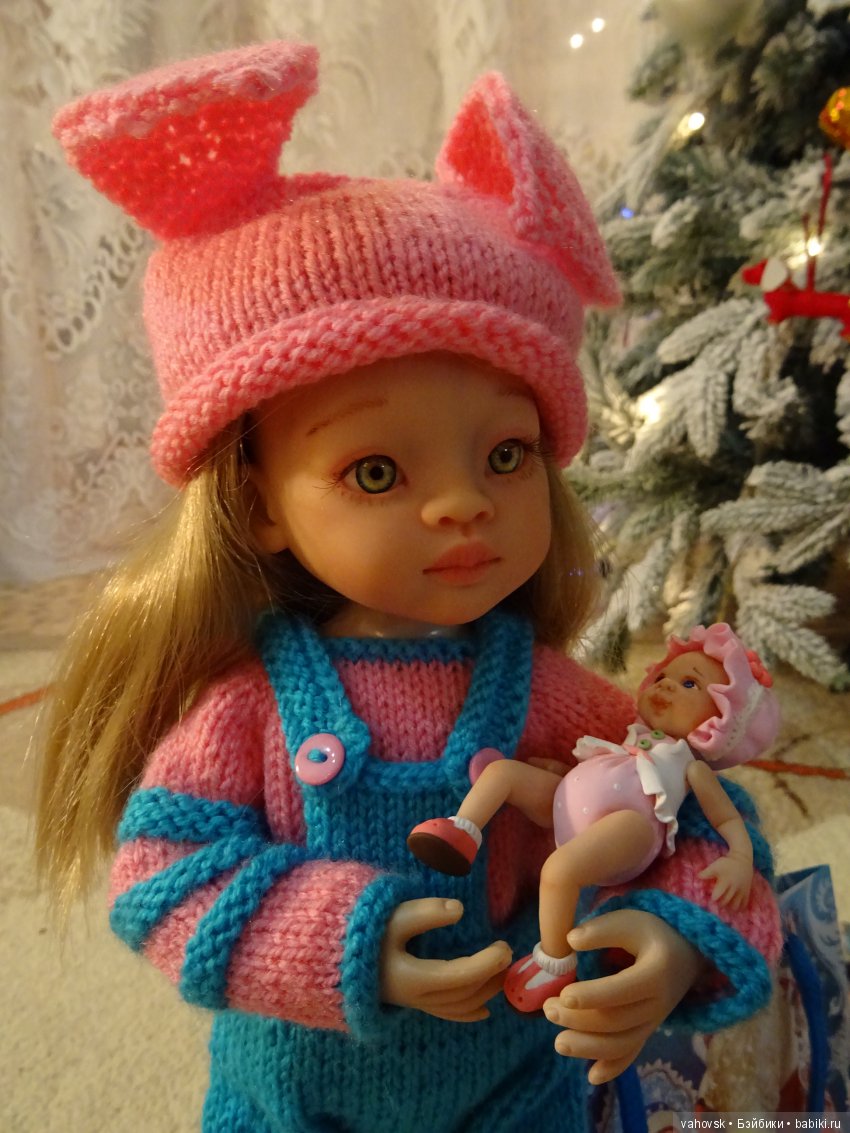 Маленькие новогодние истории с куклами Паола Рейна. Вторая часть, ПРАЗДНИЧНАЯ