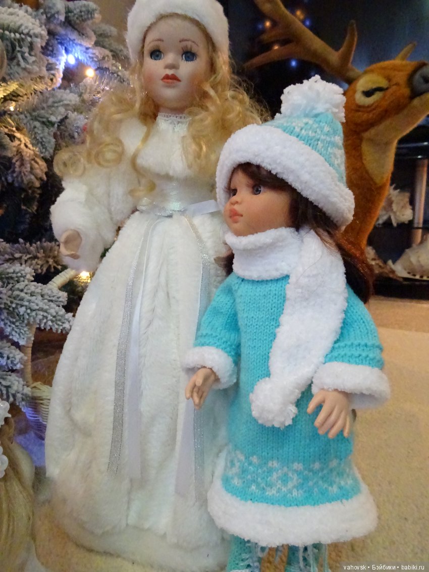 Маленькие новогодние истории с куклами Паола Рейна. Вторая часть, ПРАЗДНИЧНАЯ