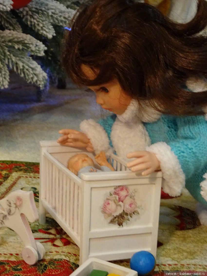 Маленькие новогодние истории с куклами Паола Рейна. Вторая часть, ПРАЗДНИЧНАЯ