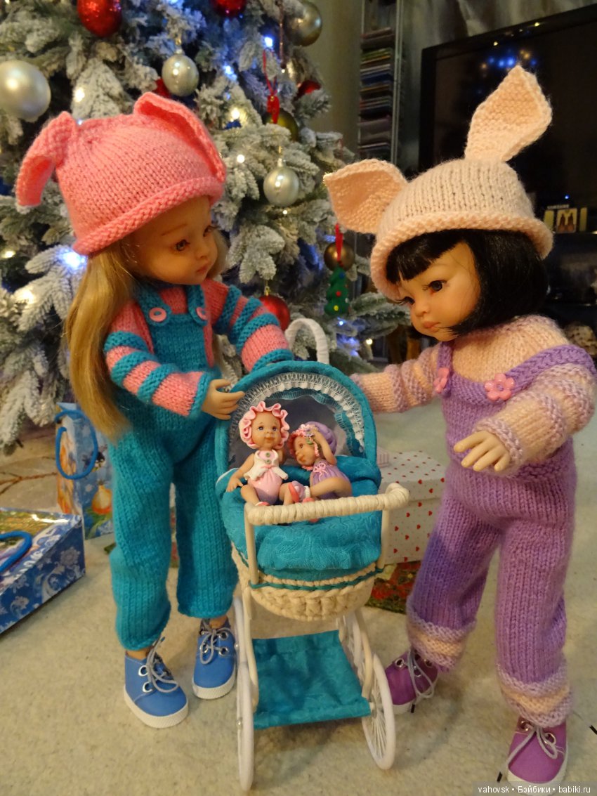 Маленькие новогодние истории с куклами Паола Рейна. Вторая часть, ПРАЗДНИЧНАЯ