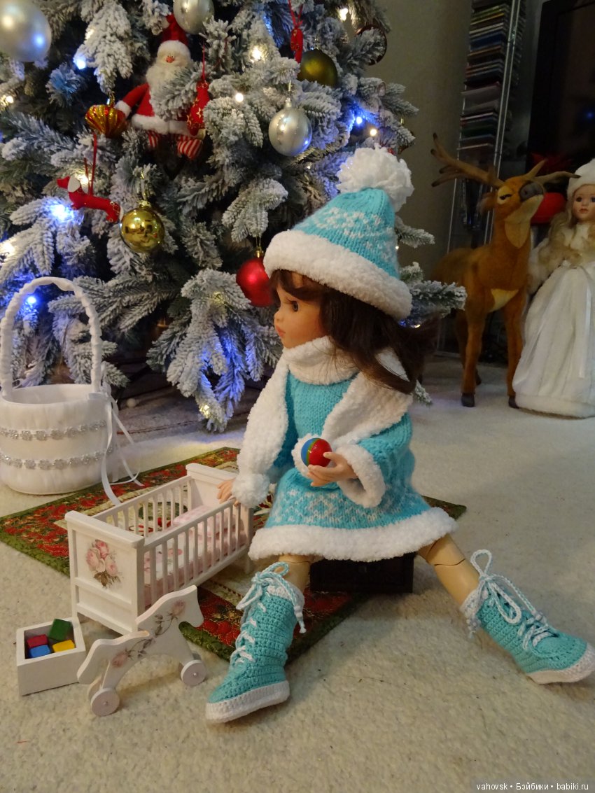 Маленькие новогодние истории с куклами Паола Рейна. Вторая часть, ПРАЗДНИЧНАЯ