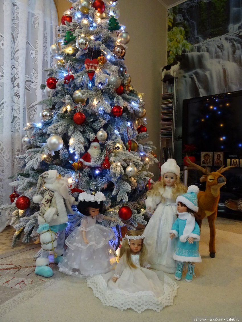 Маленькие новогодние истории с куклами Паола Рейна. Вторая часть, ПРАЗДНИЧНАЯ