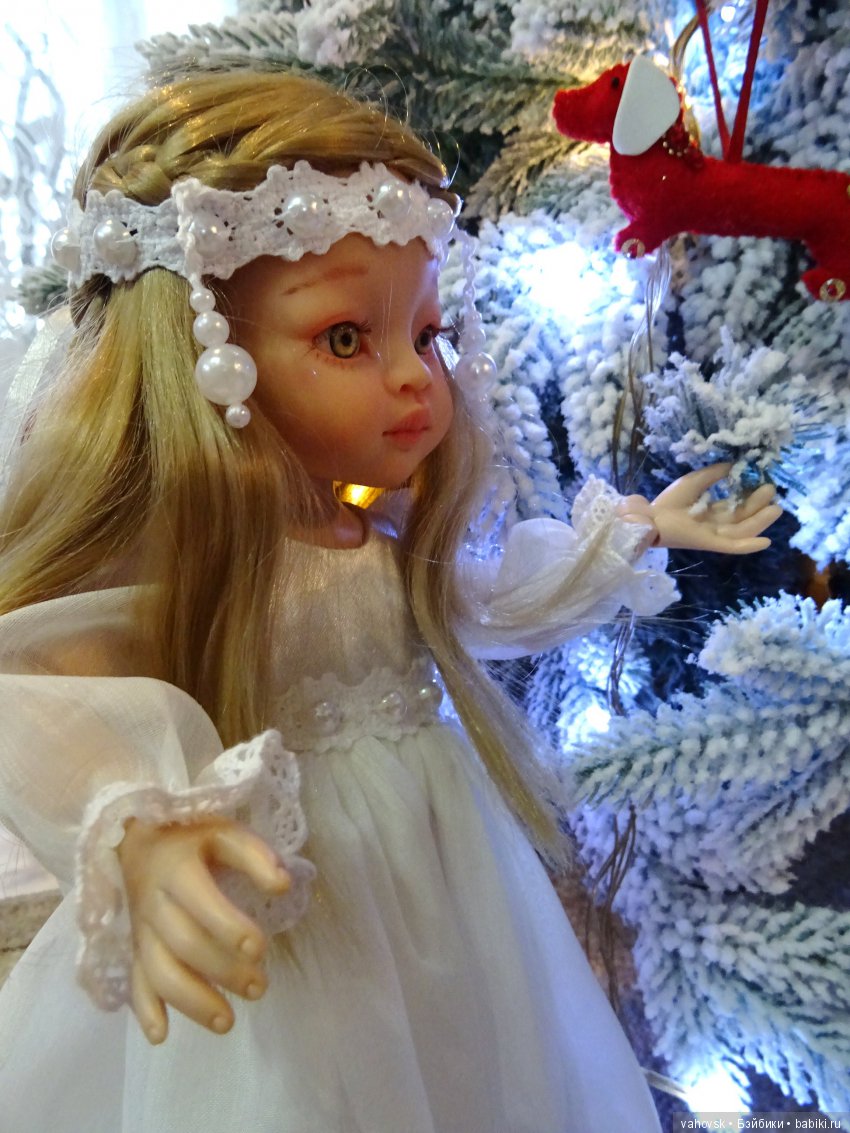 Маленькие новогодние истории с куклами Паола Рейна. Вторая часть, ПРАЗДНИЧНАЯ