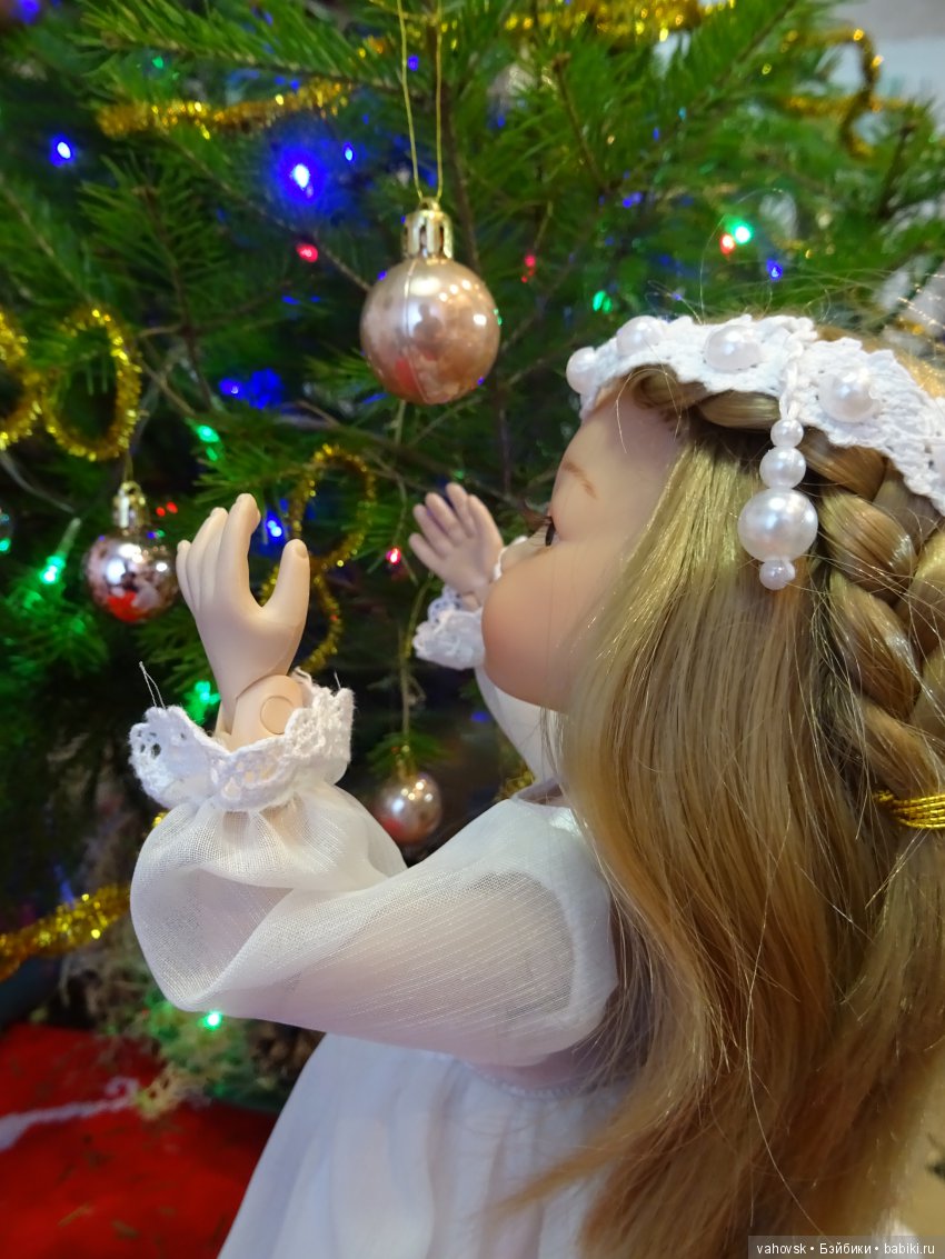 Маленькие новогодние истории с куклами Паола Рейна. Вторая часть, ПРАЗДНИЧНАЯ (фото 10)