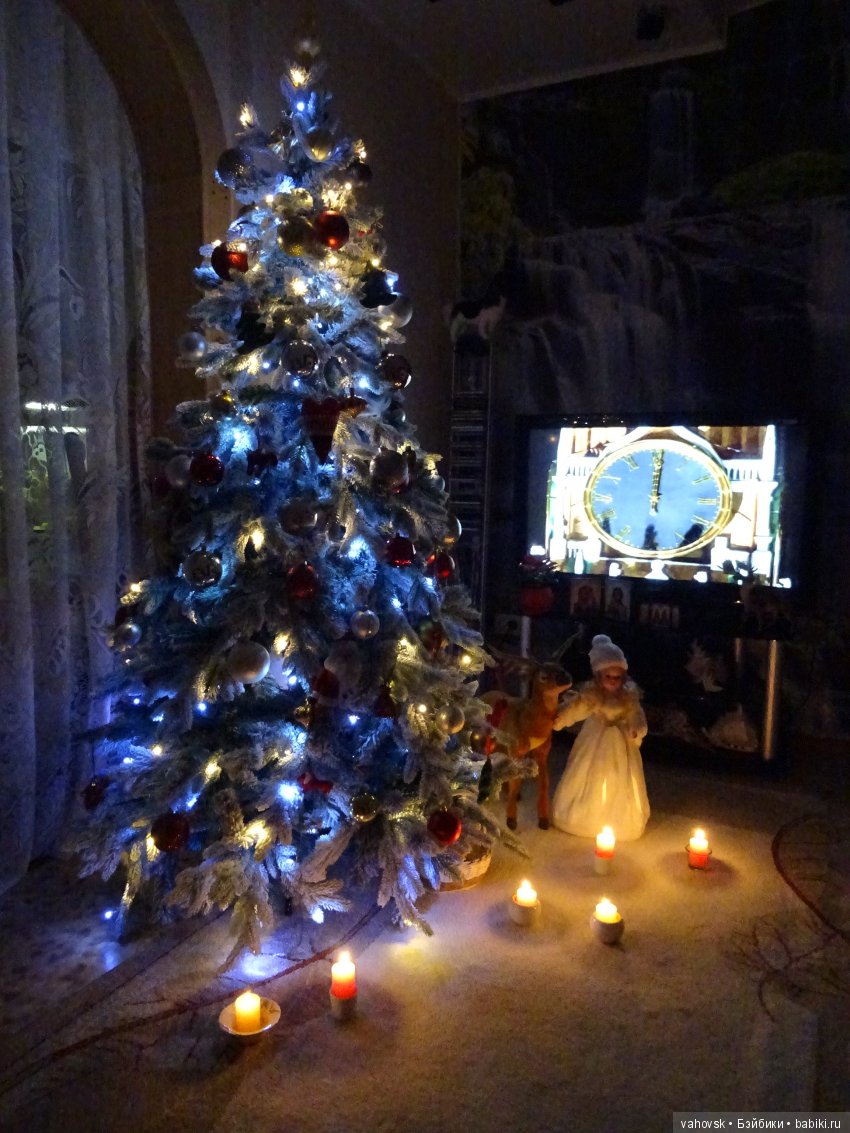 Маленькие новогодние истории с куклами Паола Рейна. Вторая часть, ПРАЗДНИЧНАЯ