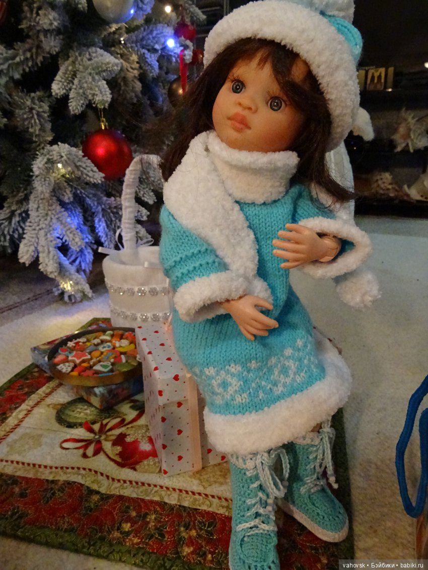 Маленькие новогодние истории с куклами Паола Рейна. Вторая часть, ПРАЗДНИЧНАЯ