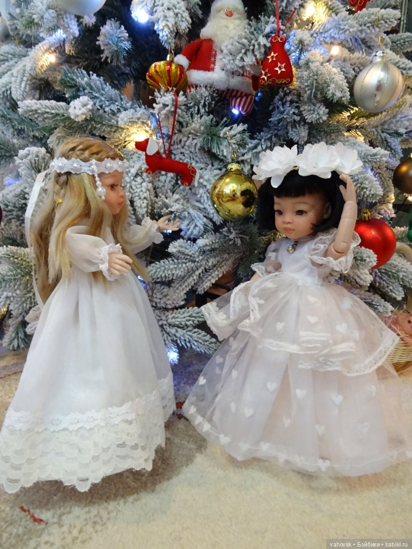 Маленькие новогодние истории с куклами Паола Рейна. Вторая часть, ПРАЗДНИЧНАЯ