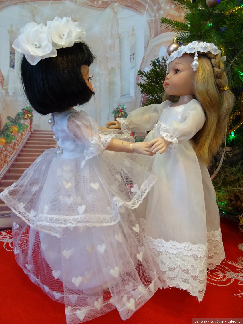 Маленькие новогодние истории с куклами Паола Рейна. Вторая часть, ПРАЗДНИЧНАЯ