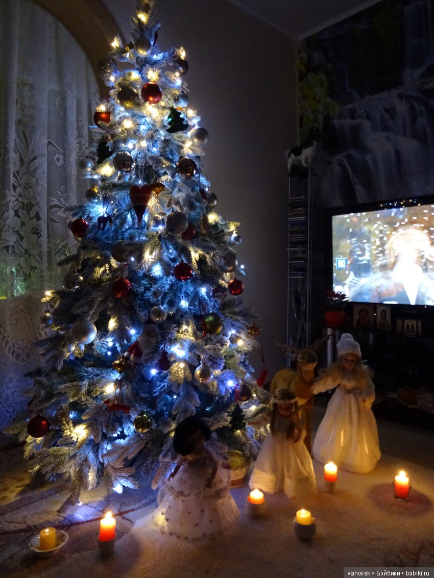 Маленькие новогодние истории с куклами Паола Рейна. Вторая часть, ПРАЗДНИЧНАЯ