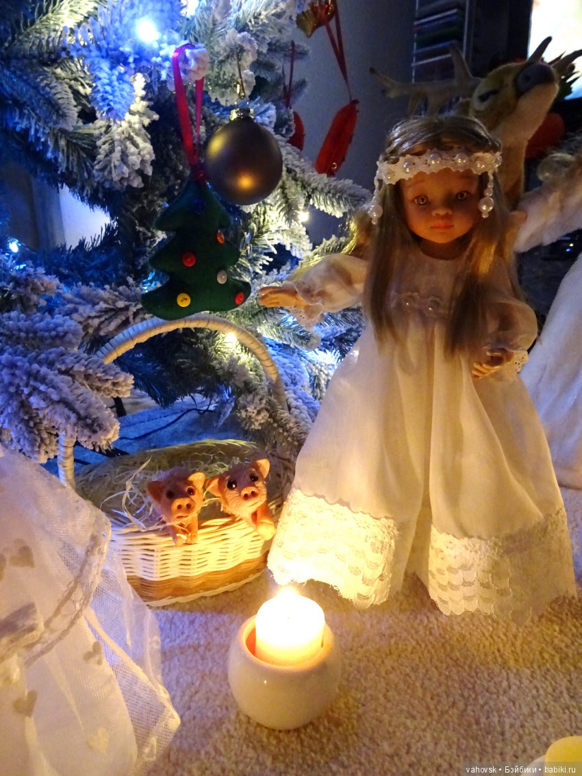 Маленькие новогодние истории с куклами Паола Рейна. Вторая часть, ПРАЗДНИЧНАЯ