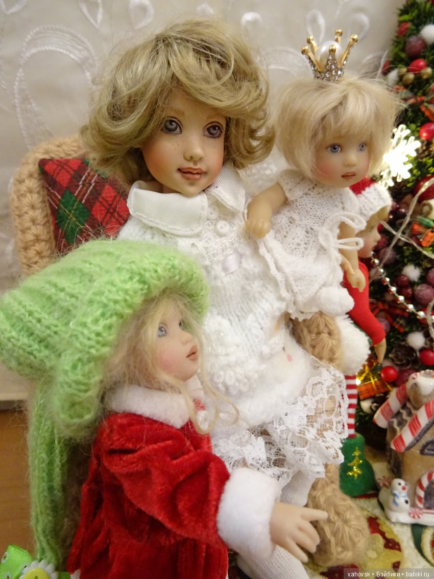 С куклами от Хелен Киш - в Новый год