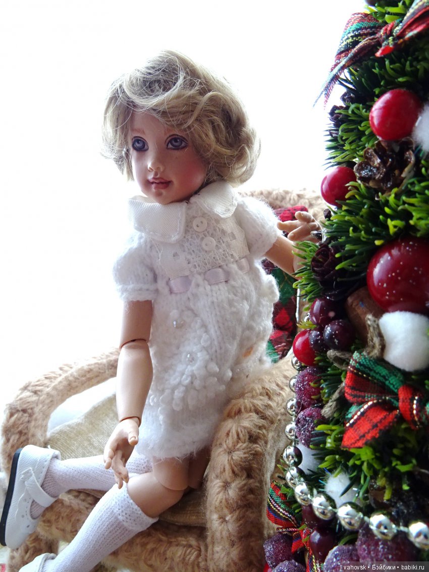 С куклами от Хелен Киш - в Новый год (фото 6)