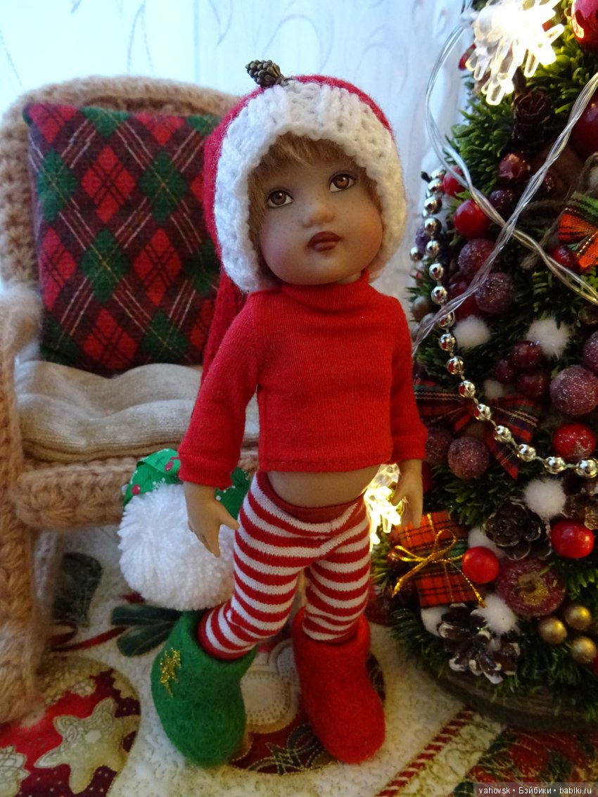 С куклами от Хелен Киш - в Новый год