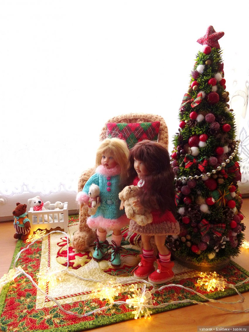 С куклами от Хелен Киш - в Новый год