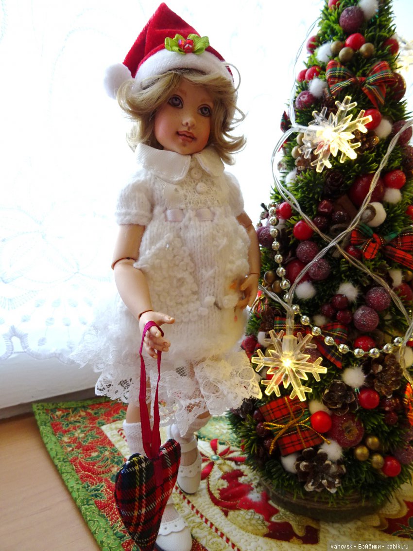 С куклами от Хелен Киш - в Новый год