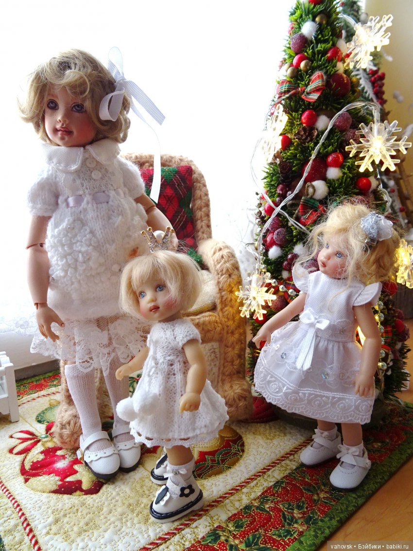 С куклами от Хелен Киш - в Новый год