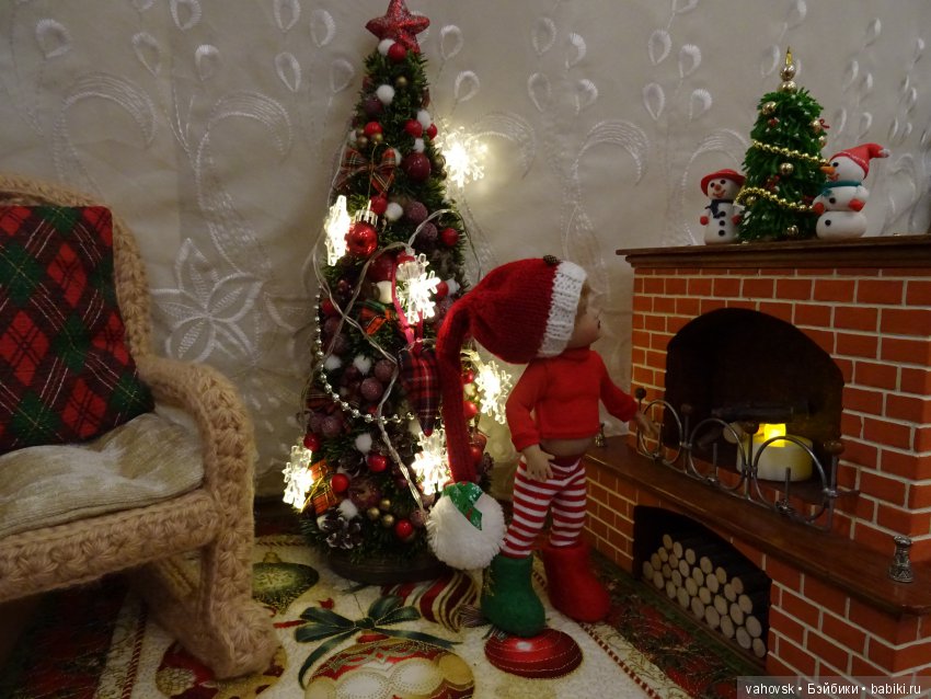 С куклами от Хелен Киш - в Новый год