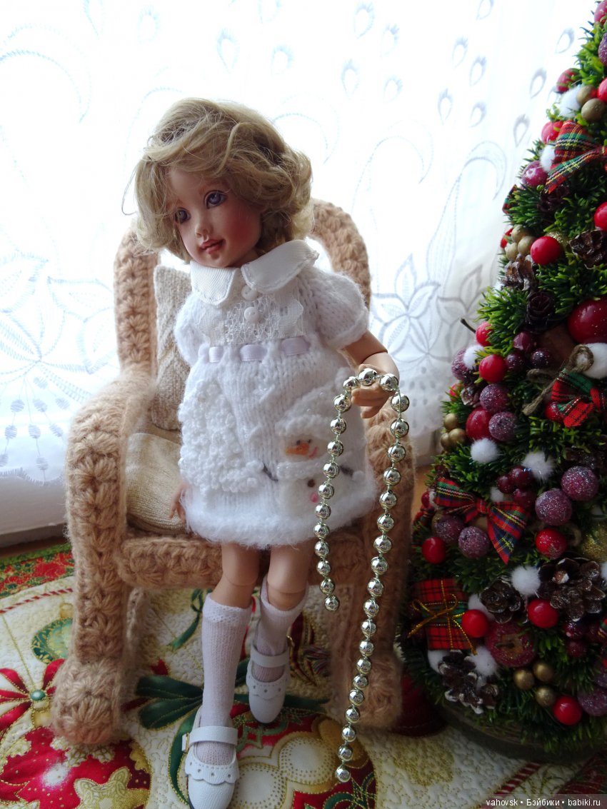 С куклами от Хелен Киш - в Новый год (фото 3)