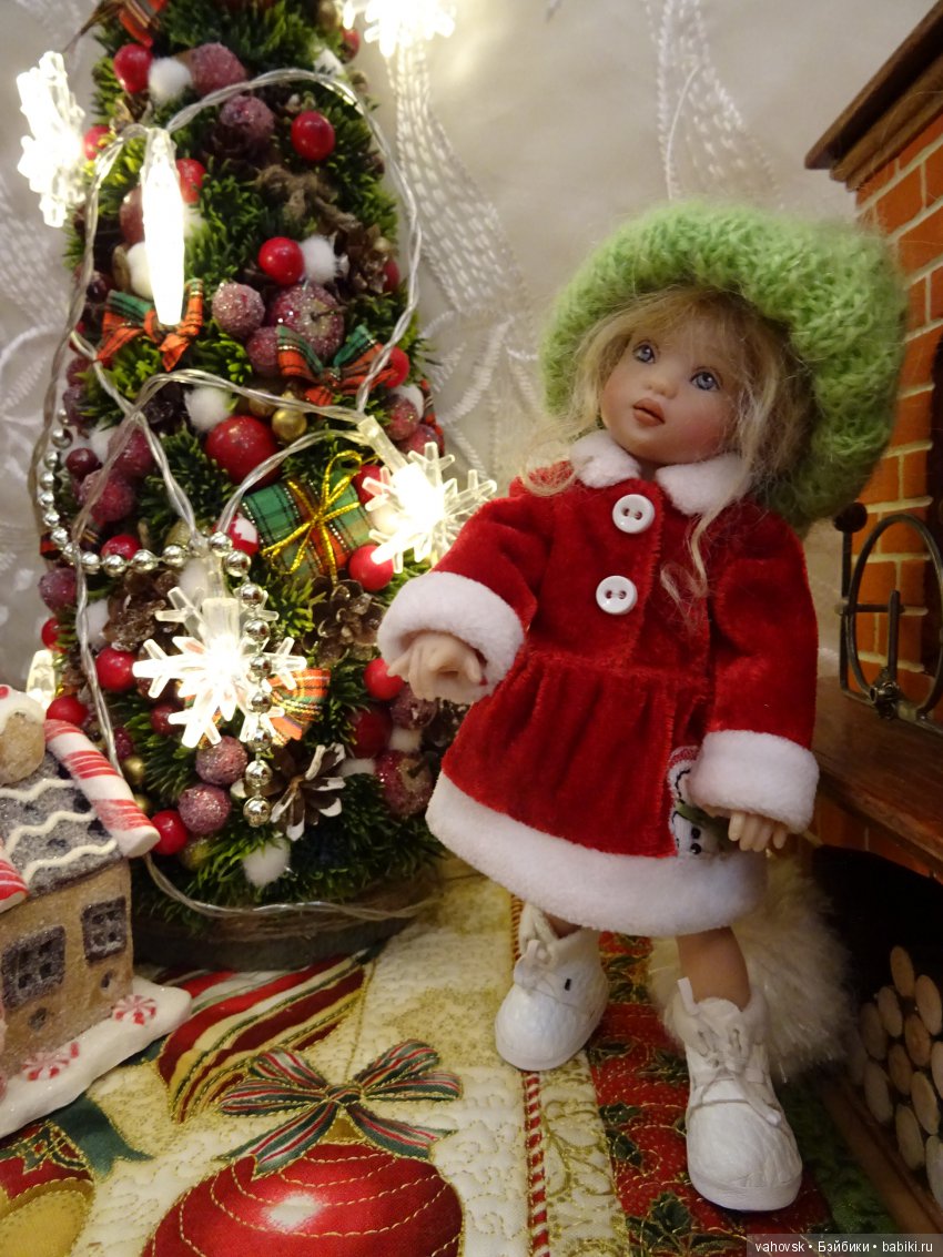 С куклами от Хелен Киш - в Новый год