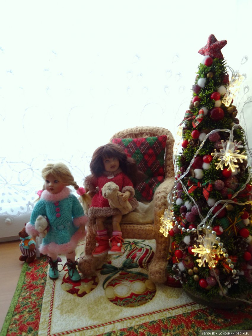 С куклами от Хелен Киш - в Новый год