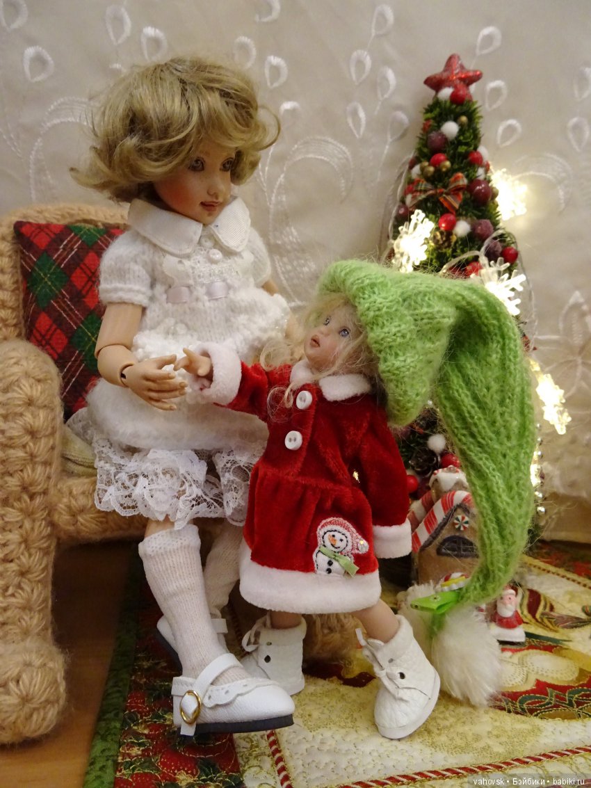 С куклами от Хелен Киш - в Новый год