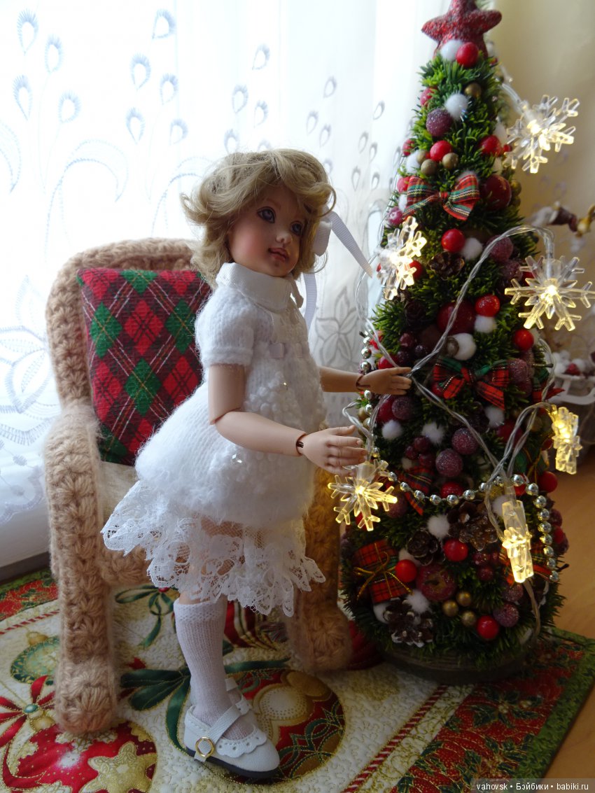 С куклами от Хелен Киш - в Новый год (фото 10)