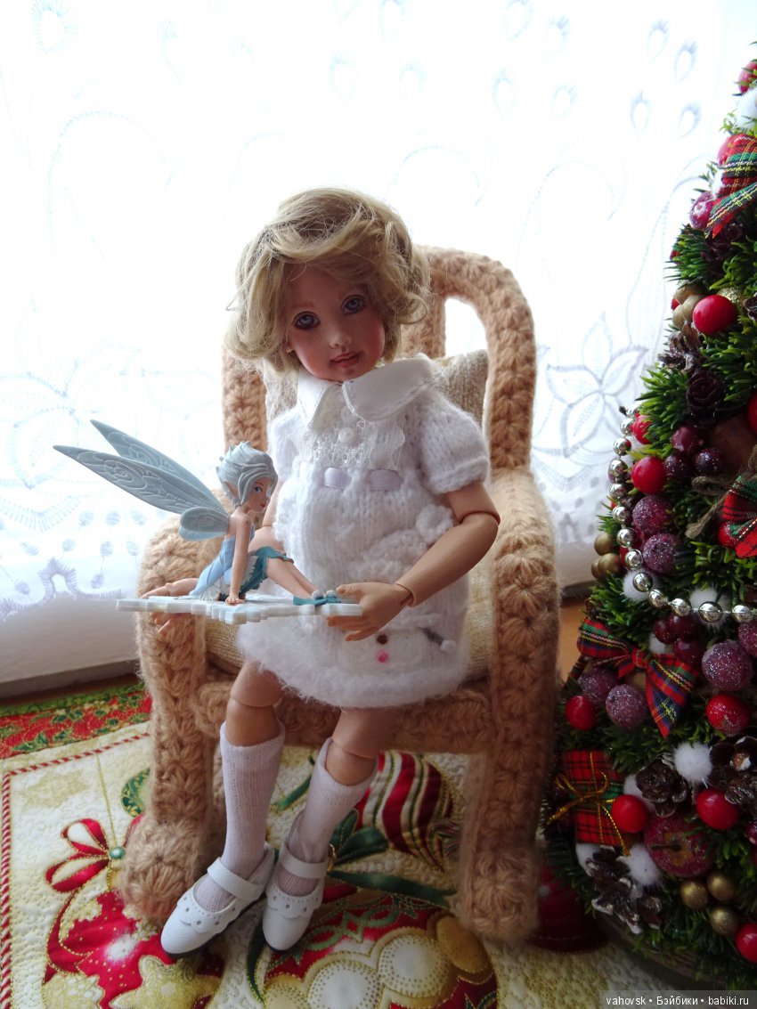 С куклами от Хелен Киш - в Новый год (фото 4)